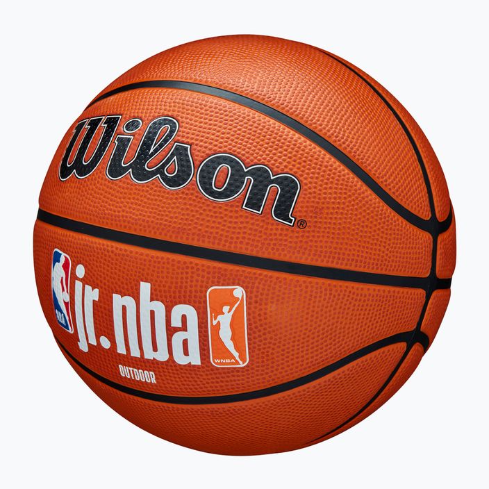 Wilson NBA JR Fam Logo Authentic Outdoor καφέ μπάσκετ μέγεθος 6 3
