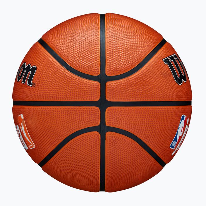 Wilson NBA JR Fam Logo Authentic Outdoor καφέ μπάσκετ μέγεθος 6 6
