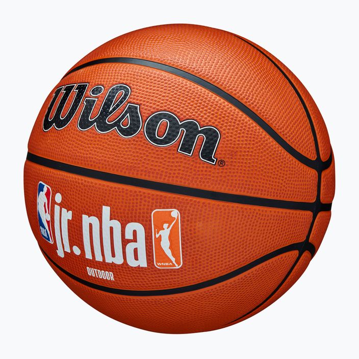Wilson NBA JR Fam Logo Authentic Outdoor καφέ μπάσκετ μέγεθος 7 3