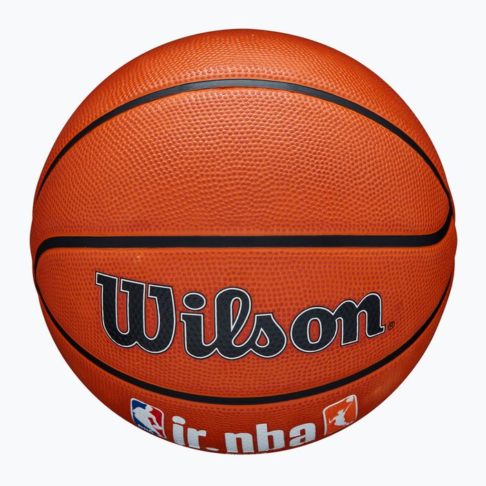 Wilson NBA JR Fam Logo Authentic Outdoor καφέ μπάσκετ μέγεθος 7 4