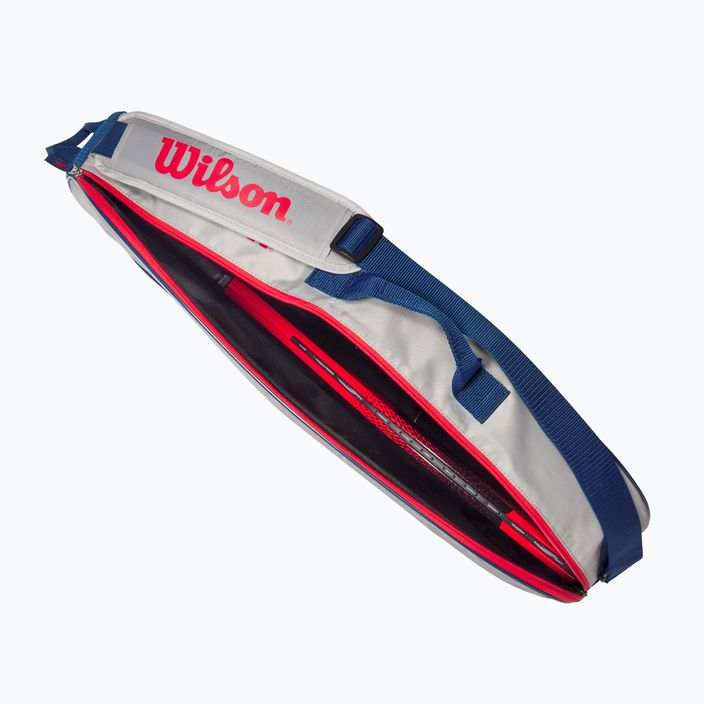 Wilson Junior 3 Pack παιδική τσάντα τένις γκρι WR8023901001 3