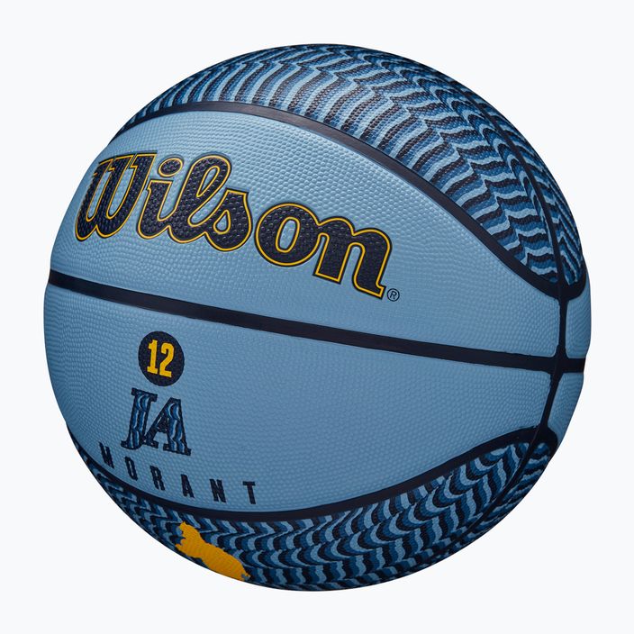 Wilson NBA Player Icon Outdoor μπάσκετ Morant μπλε μέγεθος 7 3