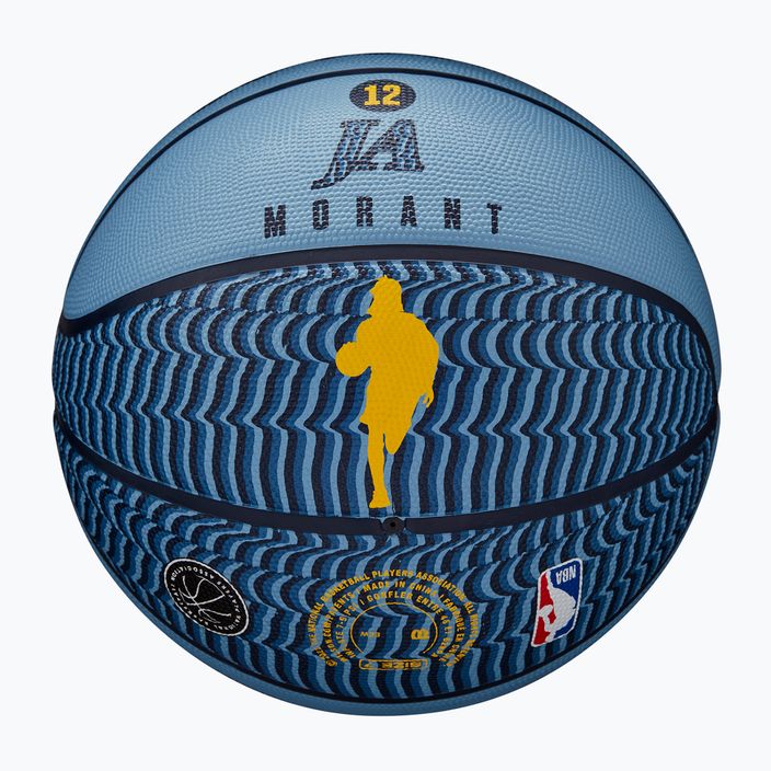 Wilson NBA Player Icon Outdoor μπάσκετ Morant μπλε μέγεθος 7 6