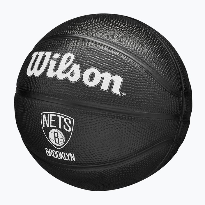Wilson NBA Team Tribute Mini Brooklyn Nets μπάσκετ WZ4017604XB3 μέγεθος 3 3