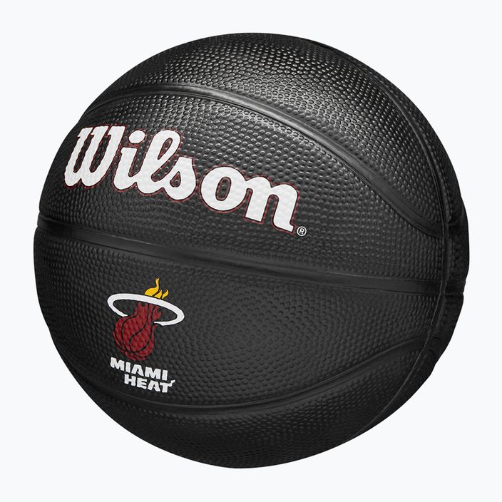 Wilson NBA Tribute Mini Miami Heat μπάσκετ WZ4017607XB3 μέγεθος 3 3