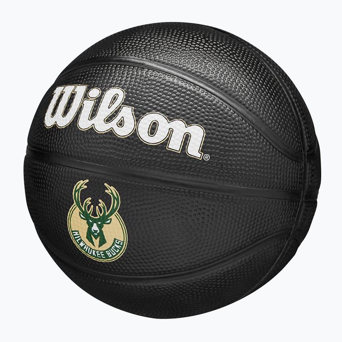 Wilson NBA Team Tribute Mini Milwaukee Bucks μπάσκετ WZ4017606XB3 μέγεθος 3 3