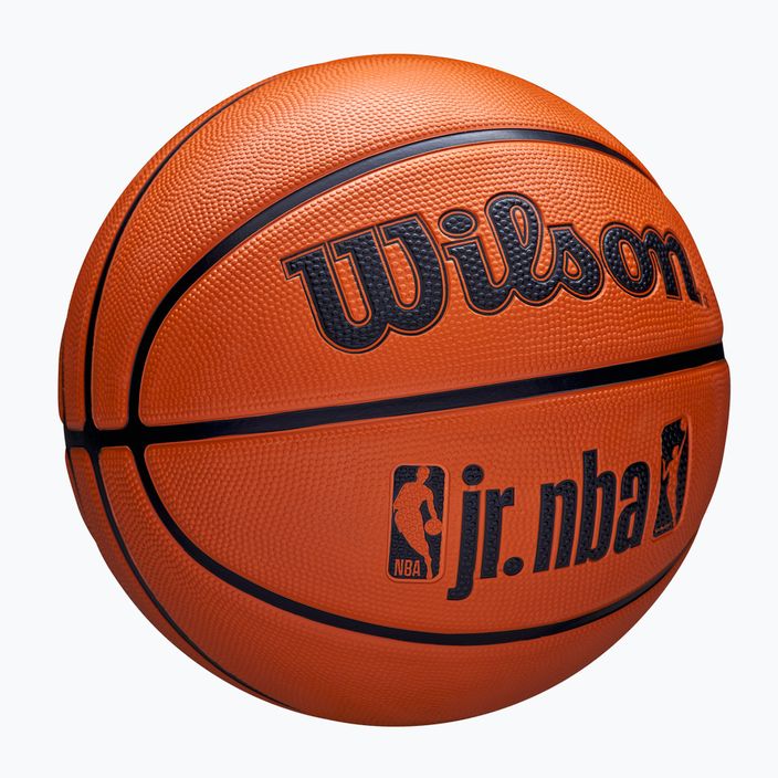Wilson NBA μπάσκετ JR Drv Fam Logo καφέ μέγεθος 7 2
