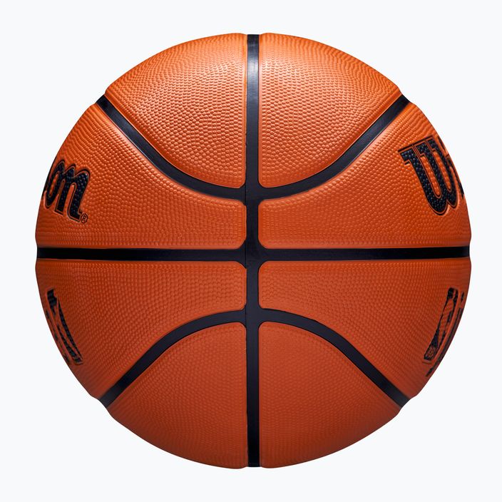Wilson NBA μπάσκετ JR Drv Fam Logo καφέ μέγεθος 7 6