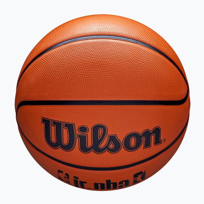Wilson NBA μπάσκετ JR Drv Fam Logo καφέ μέγεθος 6 4