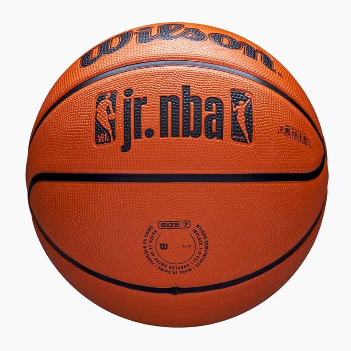 Wilson NBA μπάσκετ JR Drv Fam Logo καφέ μέγεθος 6 5