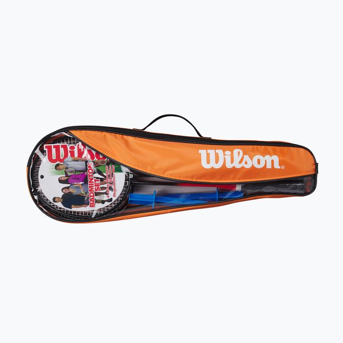 Wilson Badminton V2 3 4PC πορτοκαλί WR135810F3 σετ μπάντμιντον 7