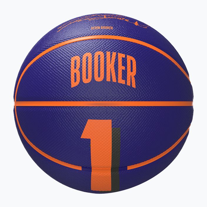 Παιδικό μπάσκετ Wilson NBA Player Icon Mini Booker navy μέγεθος 3