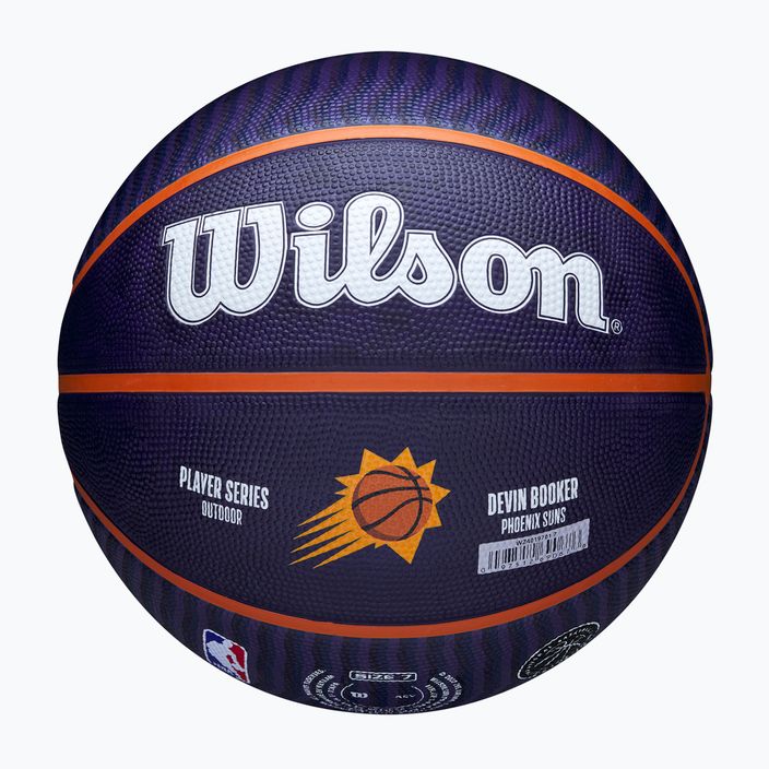 Wilson NBA Player Icon Εξωτερική μπάλα μπάσκετ Booker navy 7 5