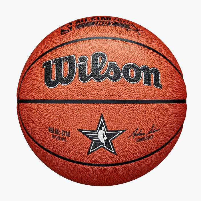 Wilson 2024 NBA All Star Replica μπάσκετ + κουτί καφέ μέγεθος 7