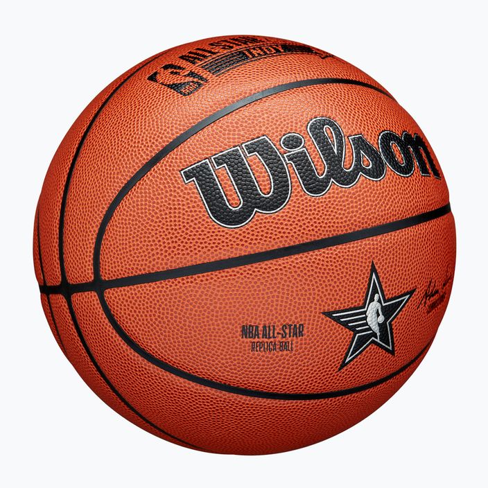 Wilson 2024 NBA All Star Replica μπάσκετ + κουτί καφέ μέγεθος 7 2