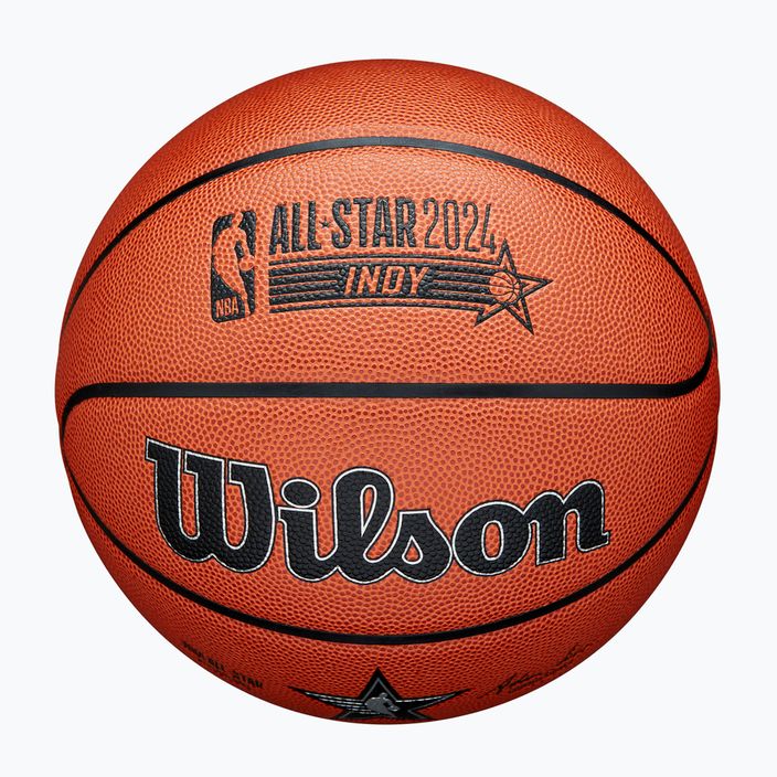 Wilson 2024 NBA All Star Replica μπάσκετ + κουτί καφέ μέγεθος 7 4