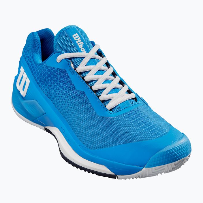 Wilson Rush Pro 4.0 Clay ανδρικά παπούτσια τένις γαλλικό μπλε/λευκό/ναυτικό blazer 8
