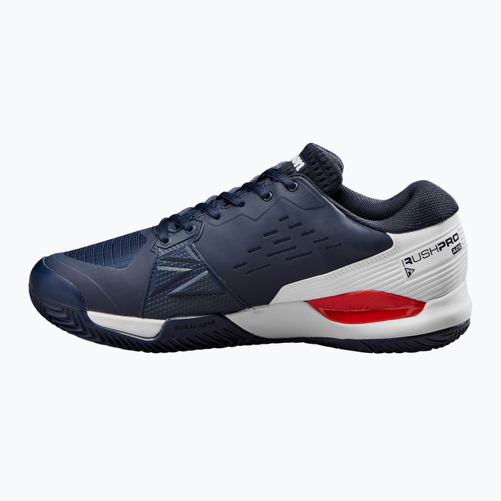 Wilson Rush Pro Ace Clay ανδρικά παπούτσια τένις navy blazer/white/infrared 10