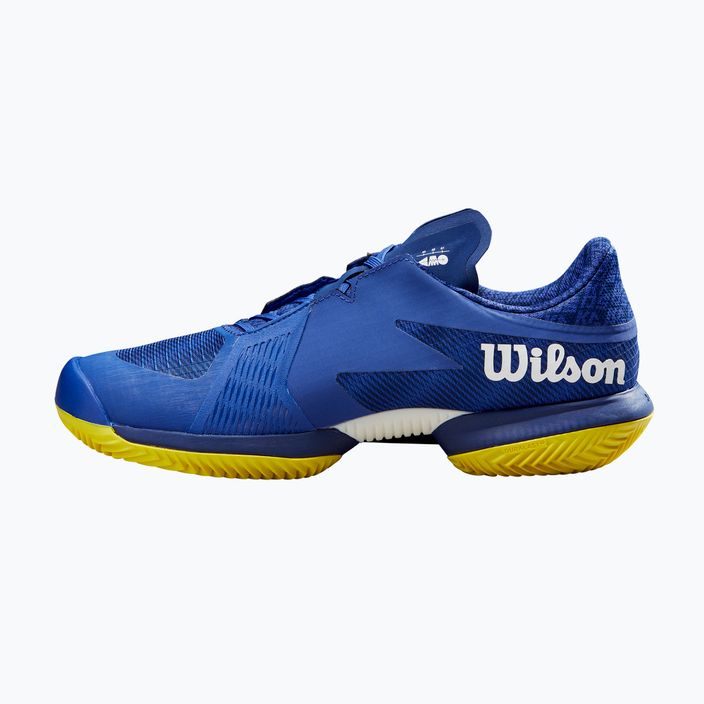 Ανδρικά παπούτσια τένις Wilson Kaos Swift 1.5 Clay μπλε / θειάφι άνοιξη / μπλε εκτύπωση 10