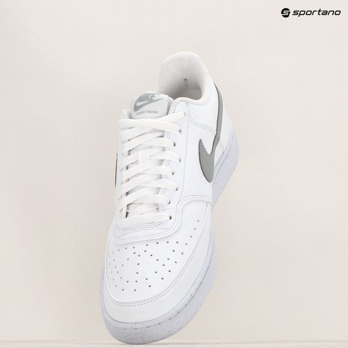 Ανδρικά παπούτσια Nike Court Vision Low Next Nature white/light smoke grey 9