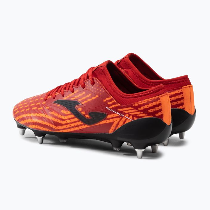 Ανδρικά ποδοσφαιρικά παπούτσια Joma Propulsion Lite SG κόκκινα 3