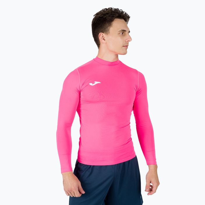 Joma Brama Academy LS θερμικό πουκάμισο ροζ 101018 2