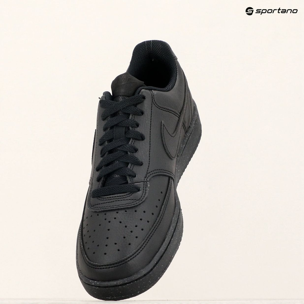 Ανδρικά παπούτσια Nike Court Vision Low Next Nature black / black / black 9