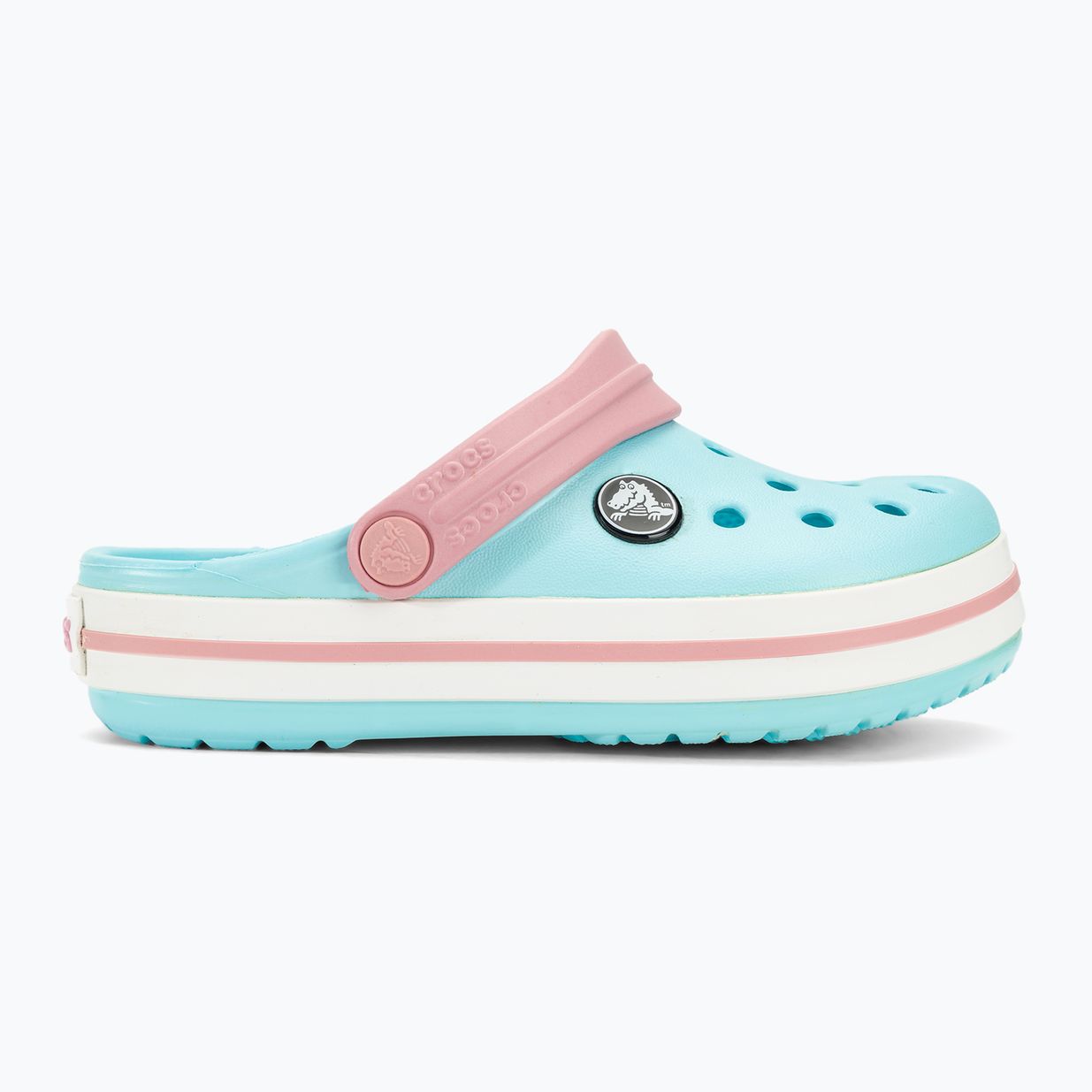 Παιδικές σαγιονάρες Crocs Crocband Clog ice blue/white 3