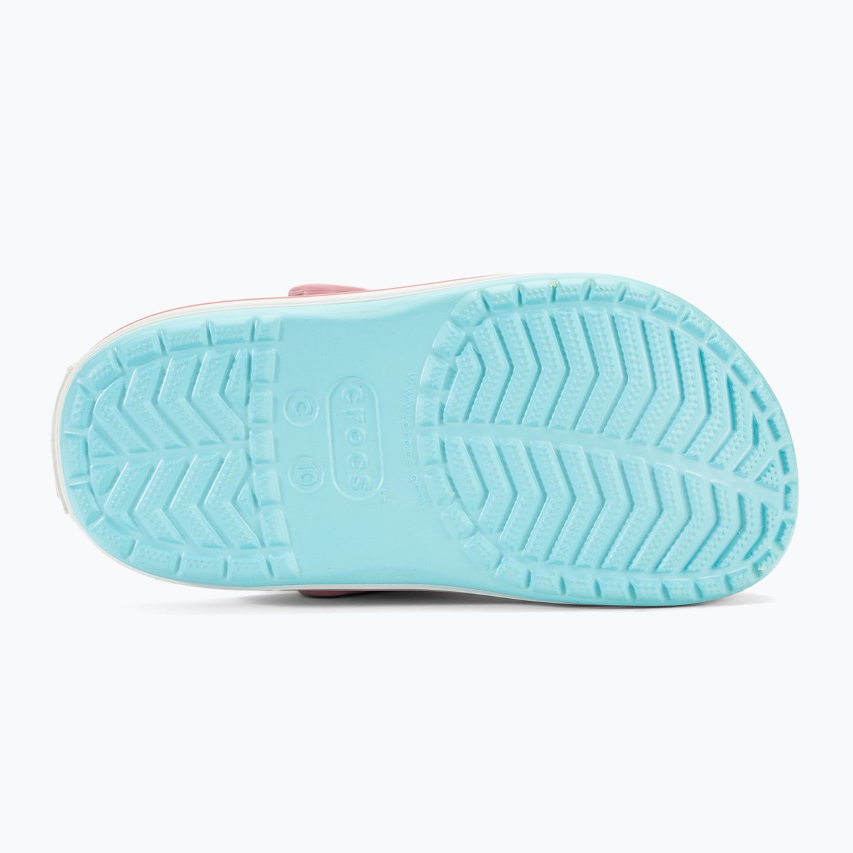 Παιδικές σαγιονάρες Crocs Crocband Clog ice blue/white 6