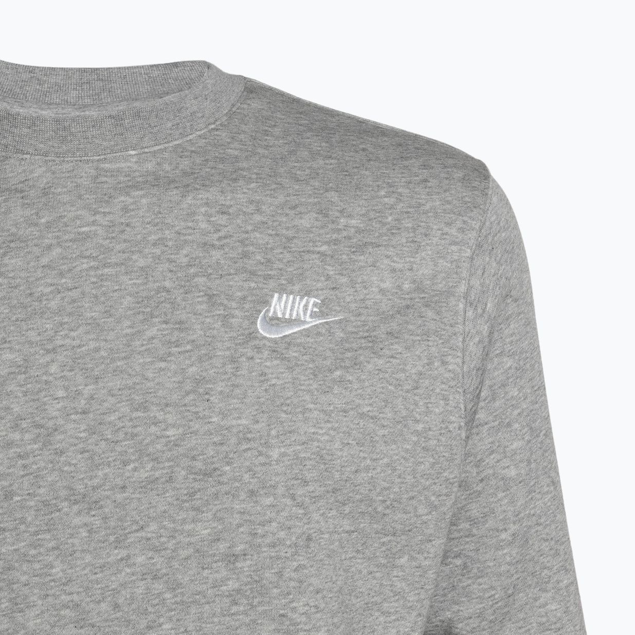 Ανδρικό φούτερ Nike Sportswear Club Fleece Crew dark grey heather/white 3