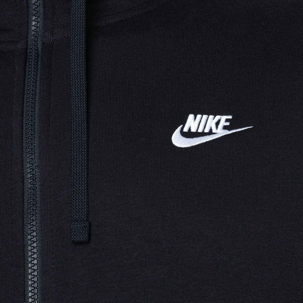 Ανδρικό φούτερ Nike Sportswear Club Hoodie FZ black/black/white 3