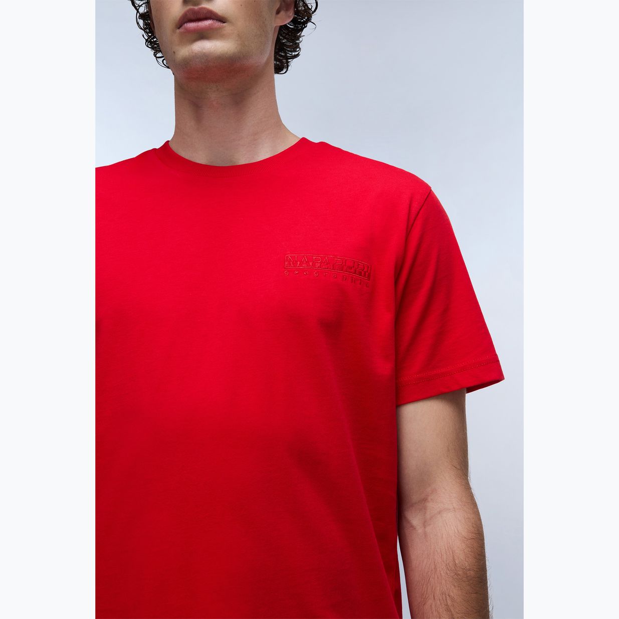 Ανδρικό t-shirt Napapijri S-Kander red goji t-shirt 3