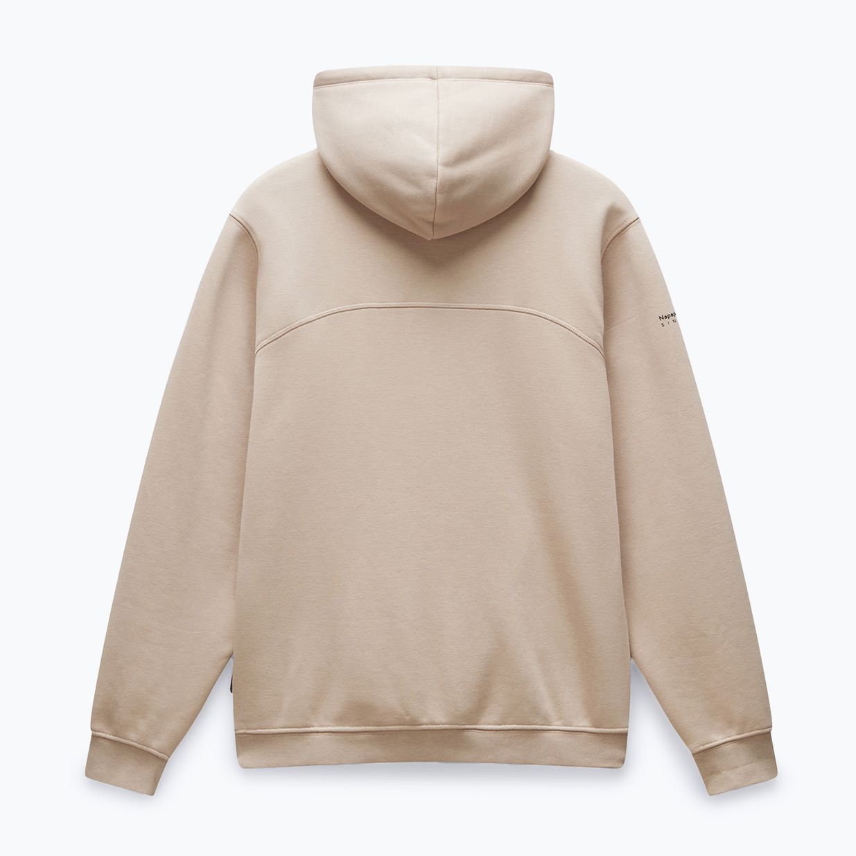 Ανδρικό φούτερ Napapijri B-Badge Half Zip Hooded beige rocky 6