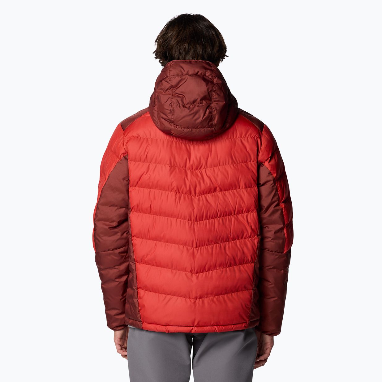 Columbia Labyrinth Loop II Hooded sail red/ spice ανδρικό μπουφάν με κουκούλα 3