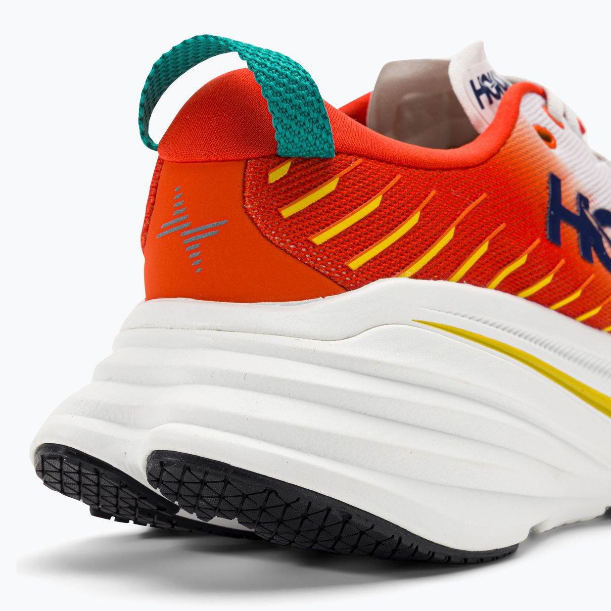 HOKA Bondi X blanc de blanc/flame ανδρικά παπούτσια για τρέξιμο 10