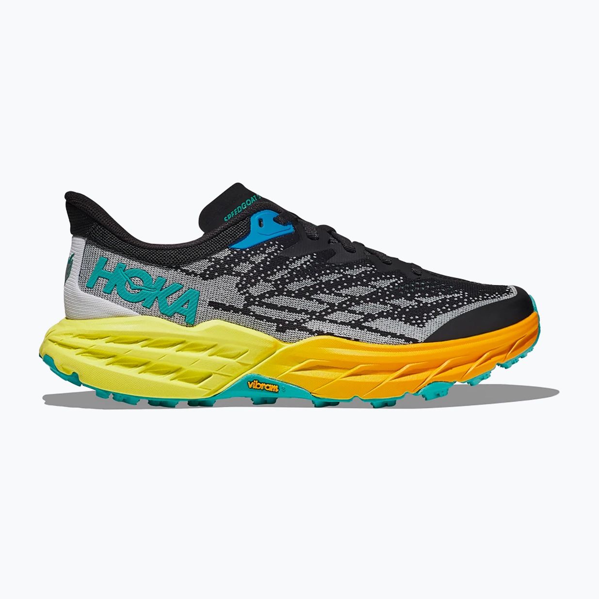 Ανδρικά παπούτσια τρεξίματος HOKA Speedgoat 5 μαύρο/βράδυ primrose 7