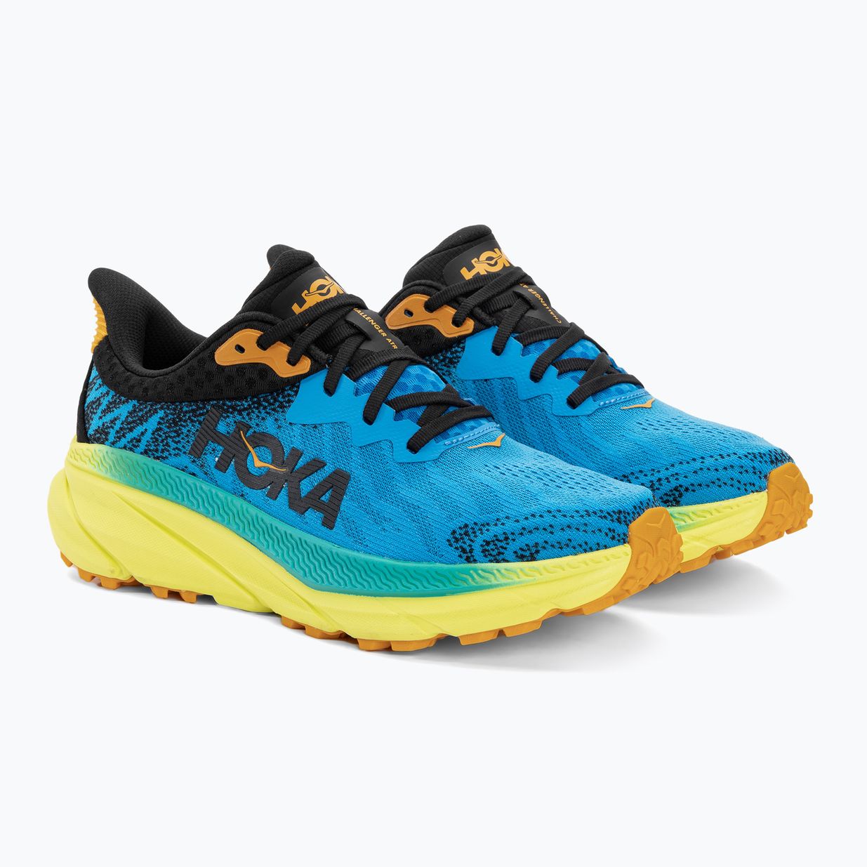 HOKA Challenger ATR 7 ανδρικά αθλητικά παπούτσια για τρέξιμο diva blue/evening primrose 4