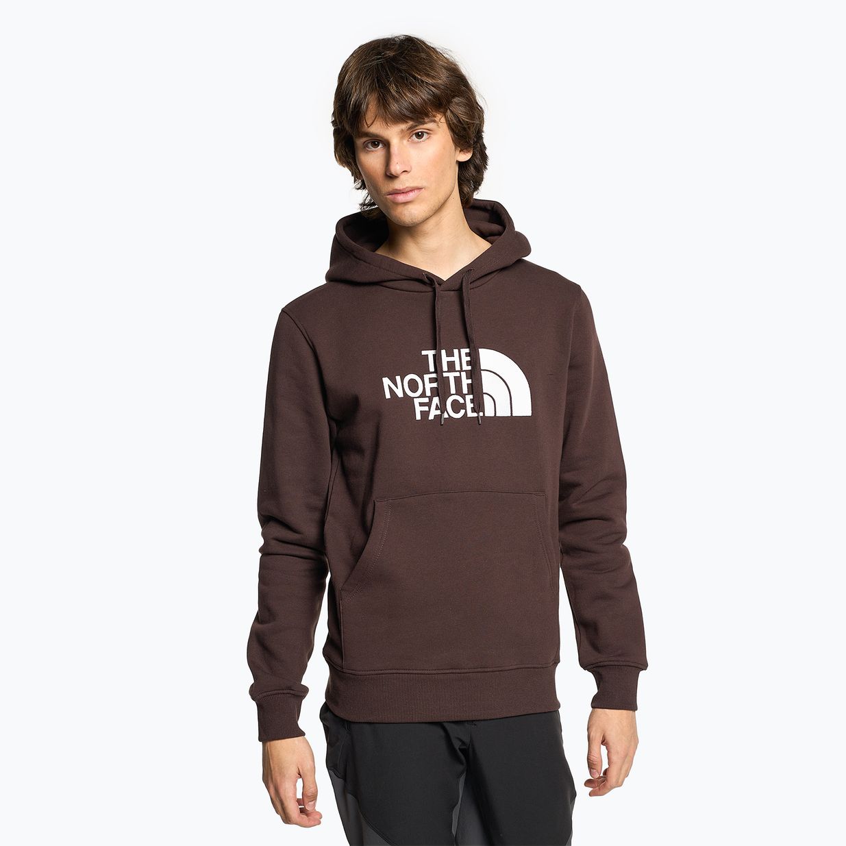 Ανδρικό The North Face Drew Peak Pullover Hoodie άνθρακα καφέ