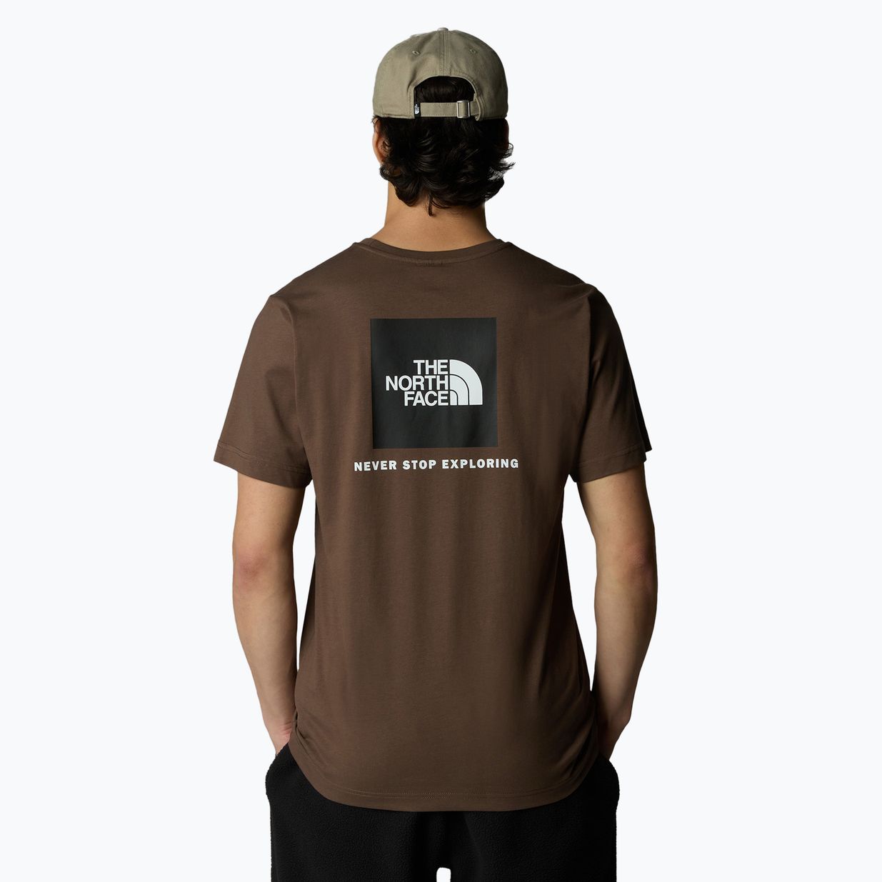 Ανδρικό μπλουζάκι The North Face Box Nse smokey brown/black 3