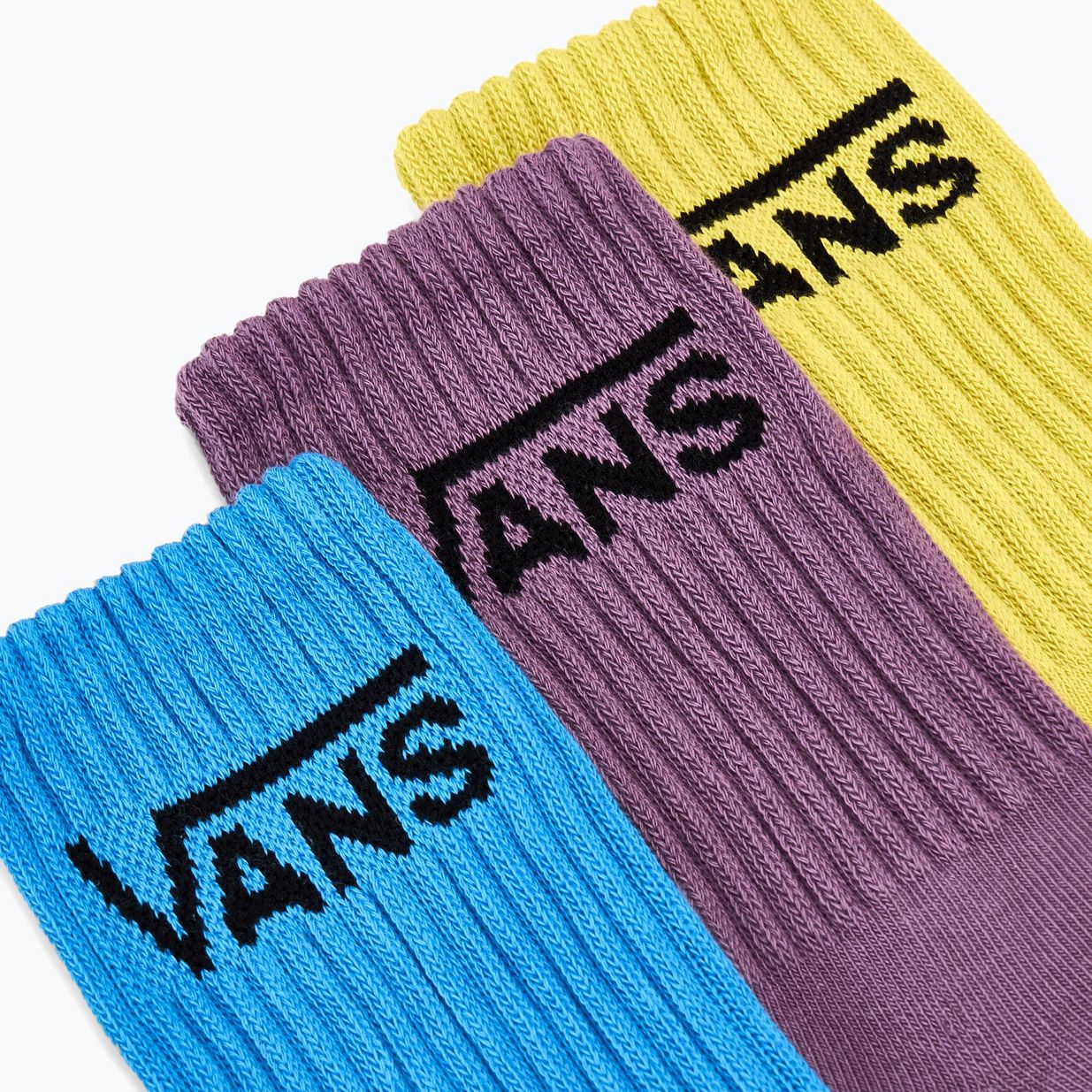 Vans Classic Heathered Canoodle γυναικείες κάλτσες 3 ζευγάρια μαρμελάδα σταφύλι 6