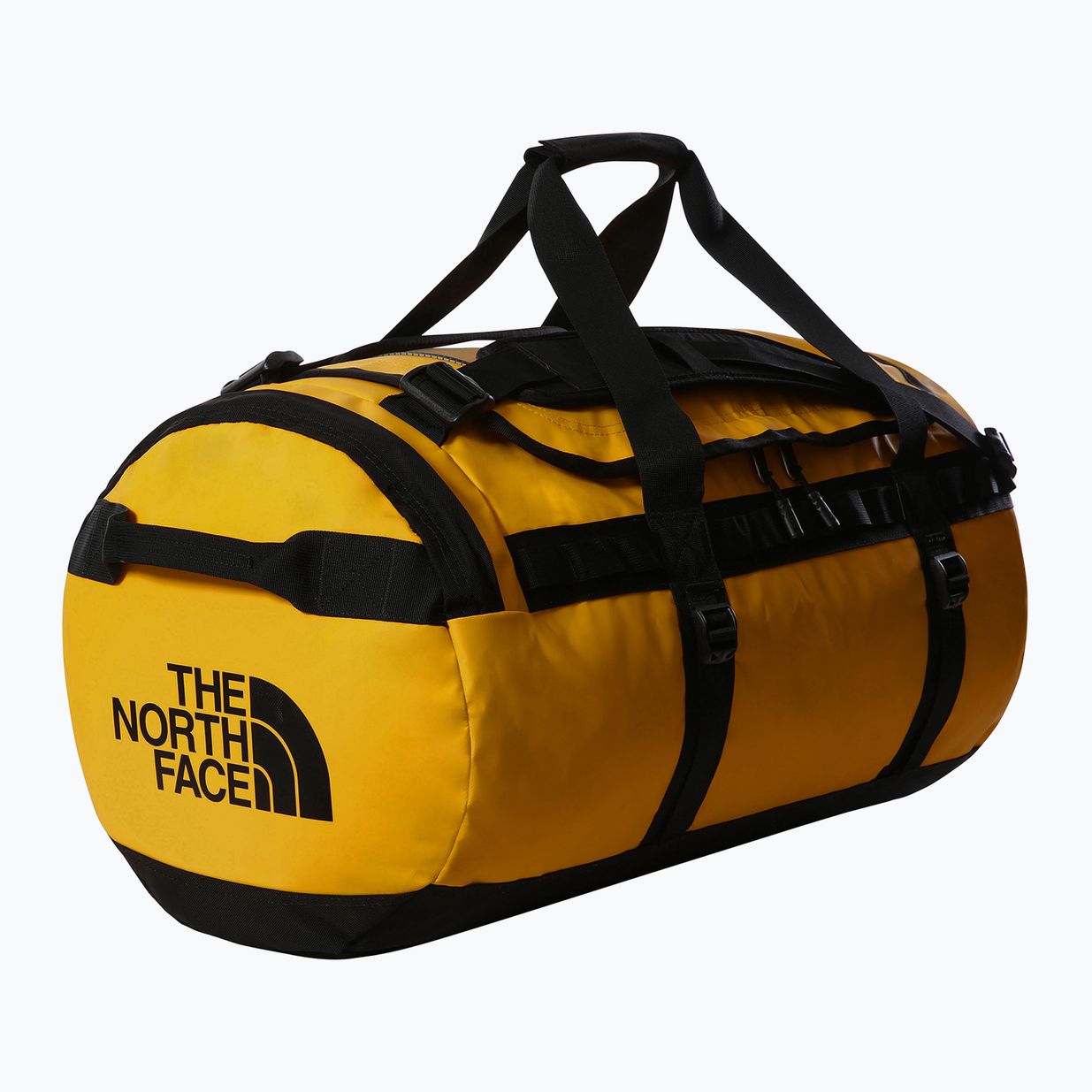 Τσάντα ταξιδιού The North Face Base Camp Duffel M 71 l summit gold/black/npf