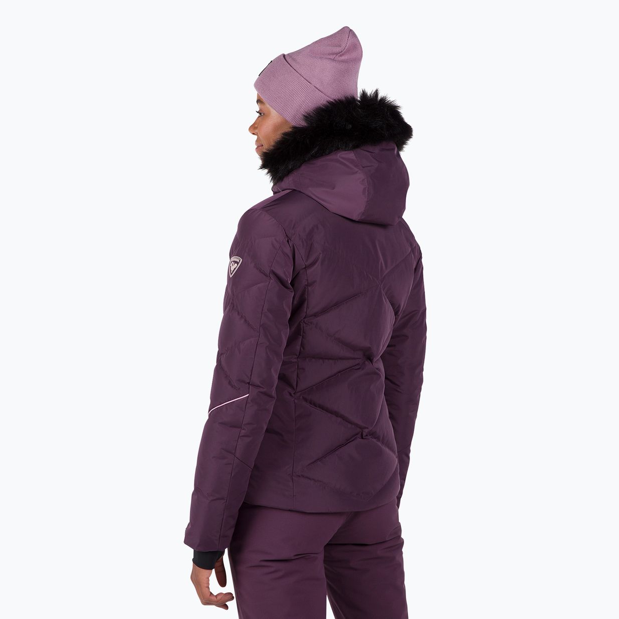 Γυναικείο μπουφάν για σκι Rossignol Staci Pearly Jkt mulberry 3