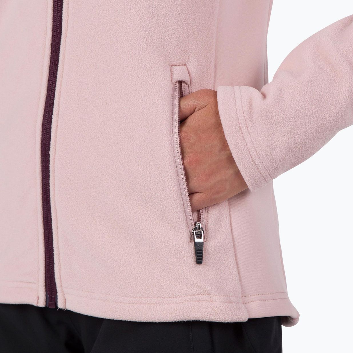 Γυναικείο φούτερ Rossignol Strawpile Fleece Fz powder pink 5