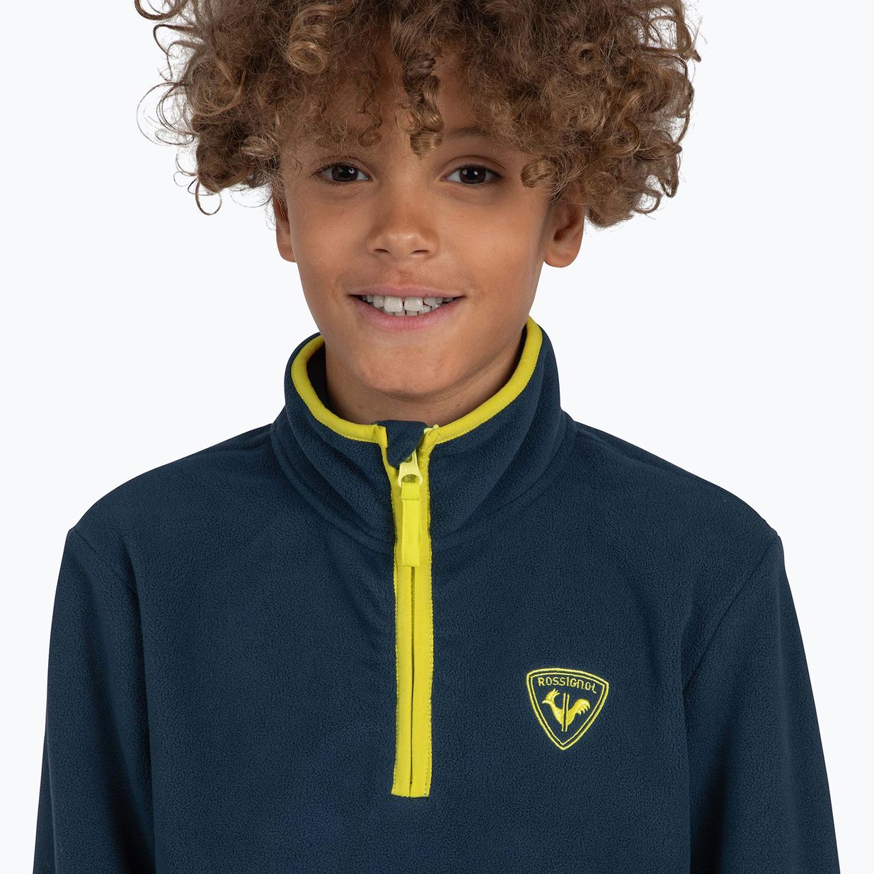 Παιδικό φούτερ Rossignol Jr Strawpile Fleece Fz dark navy 4