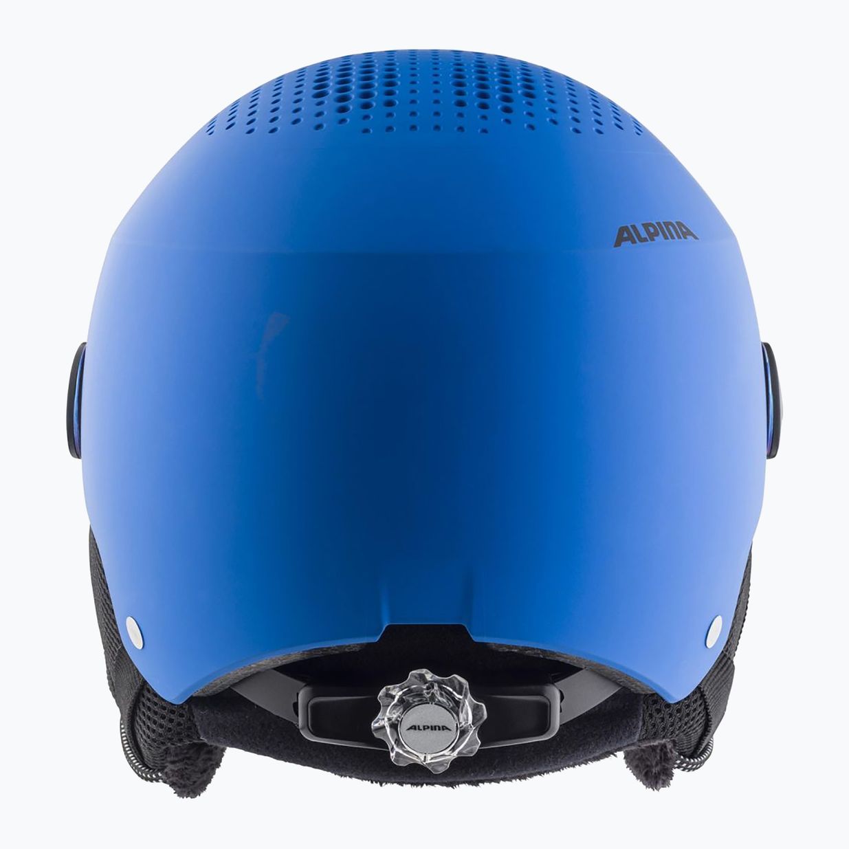 Παιδικά κράνη σκι Alpina Zupo Visor Q-Lite blue matt 12