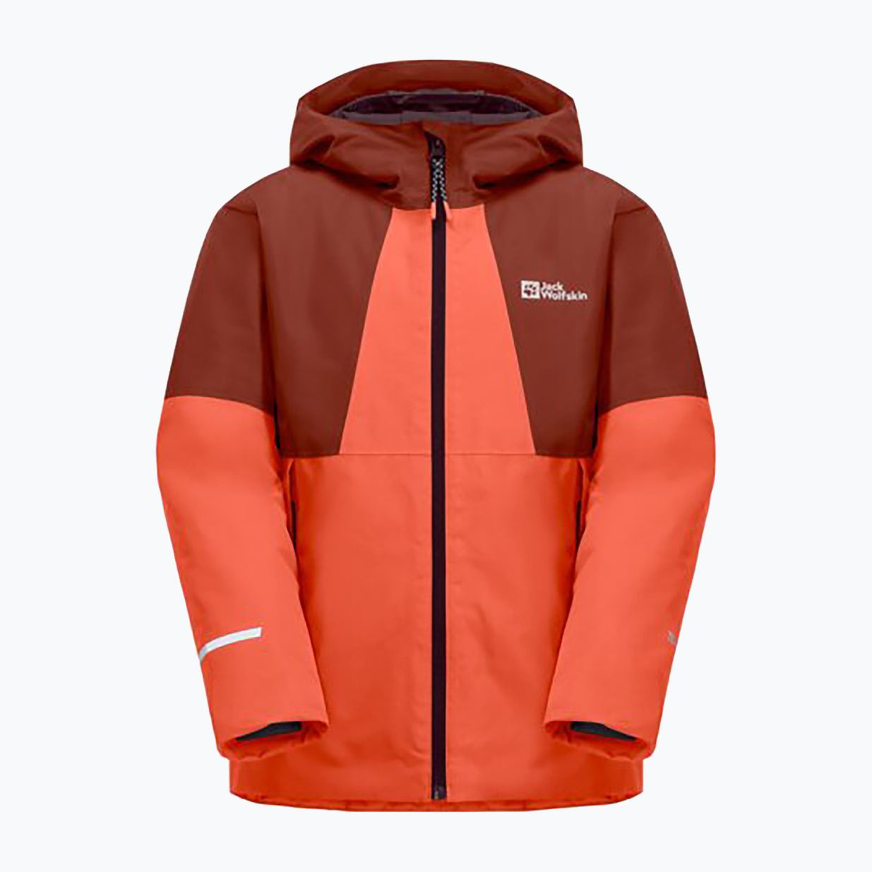 Παιδικό πουπουλένιο μπουφάν Jack Wolfskin Actamic 2L Ins coral orange 4