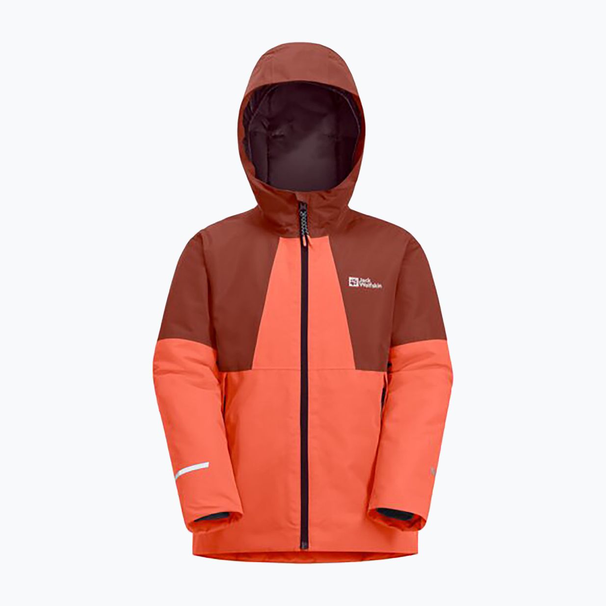 Παιδικό πουπουλένιο μπουφάν Jack Wolfskin Actamic 2L Ins coral orange 6