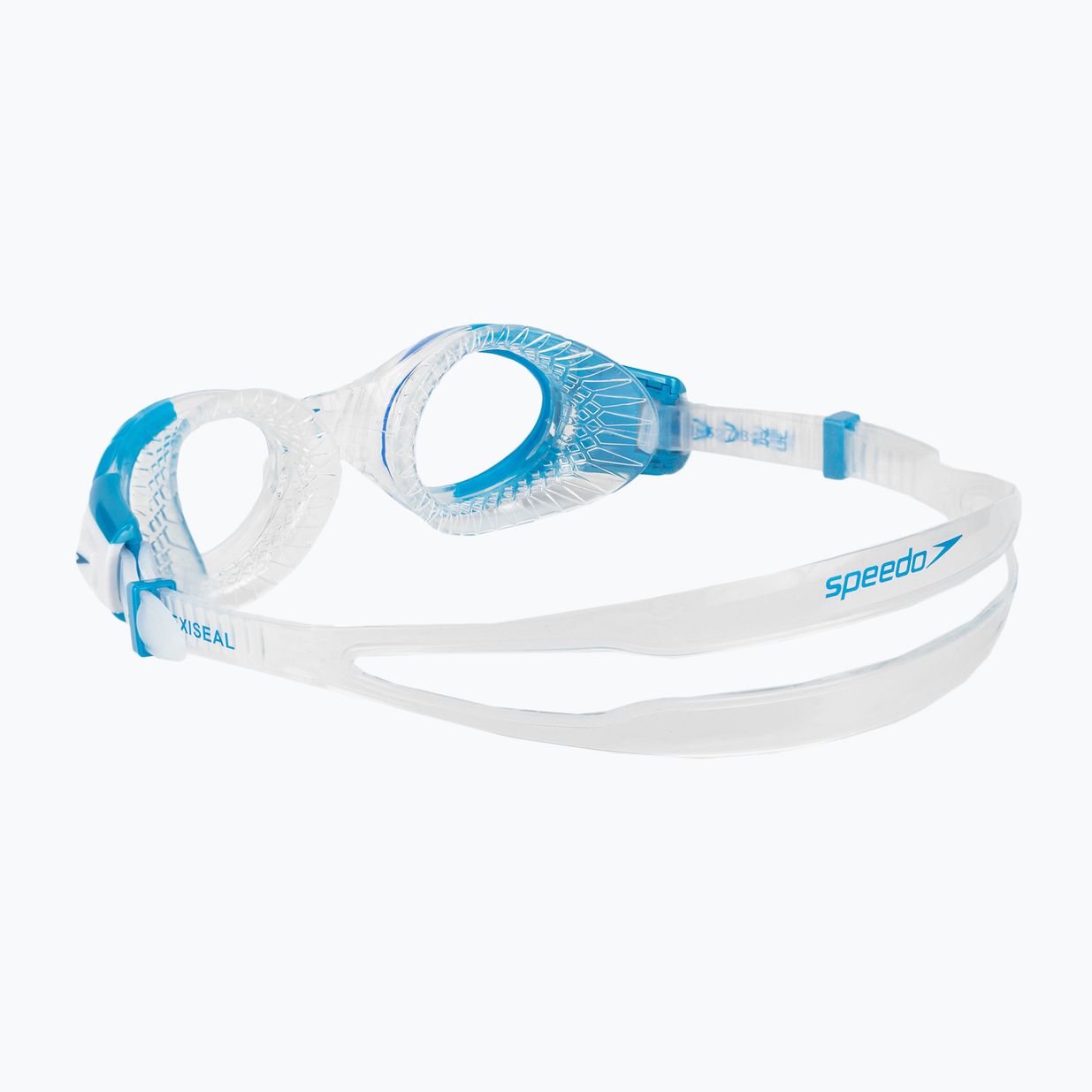 Speedo Futura Biofuse Flexiseal Junior παιδικά γυαλιά κολύμβησης διάφανα/λευκά/διάφανα 68-11596C527 4