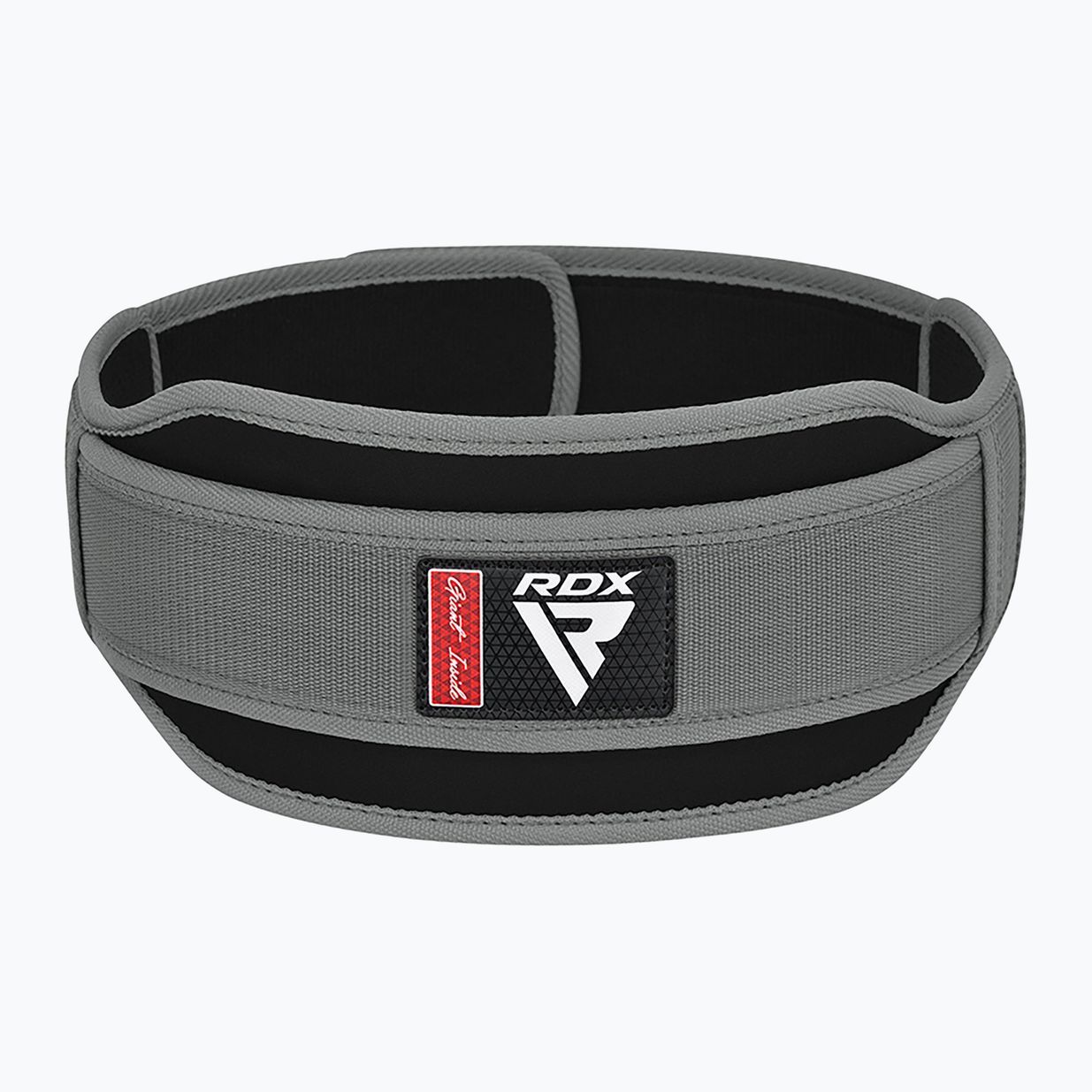 Ζώνη άρσης βαρών RDX Rx5 Weightlifting Belt grey 2