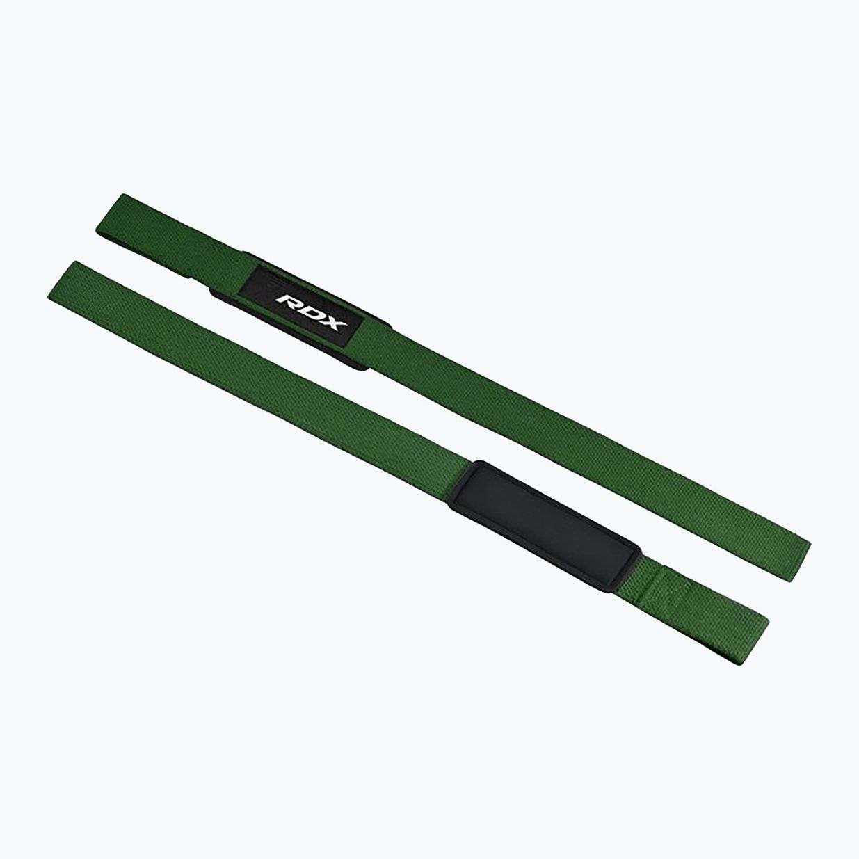 Ιμάντες άρσης βαρών RDX W1 Weight Training Wrist Straps army green 3